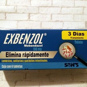 Eliminate Intestinal Parasites/Amoebas 6tabs 100mg